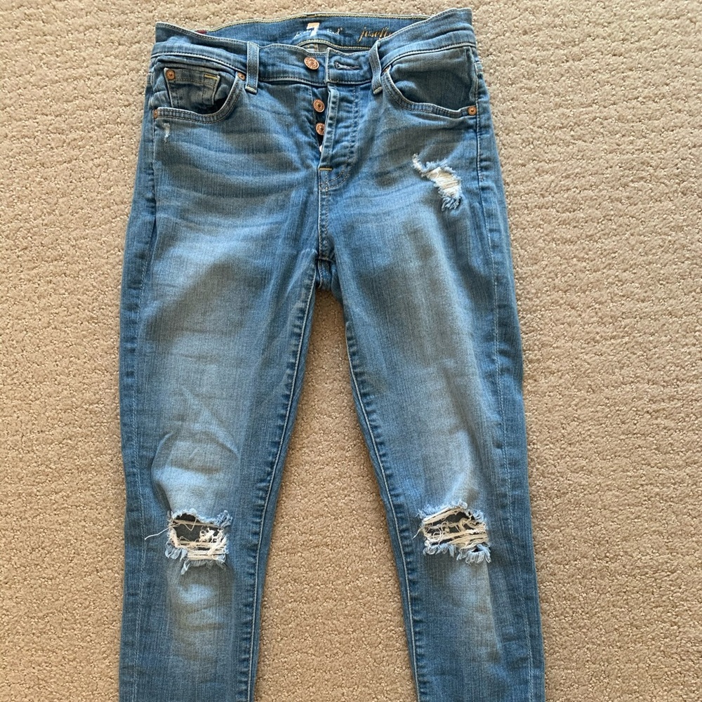 7 for all mankind skinny jeans